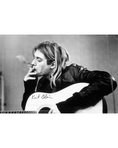 Kurt Cobain - Smoking Acoustic Guitar