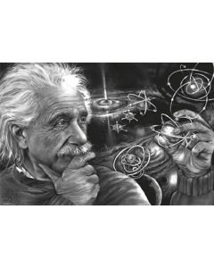 Einstein - Quantum Theory - 22x34 Poster