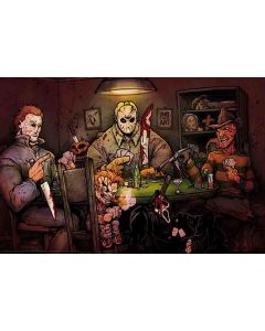 Slashers Playing Cards - 24x36 Poster