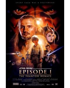 Star Wars Episode 1 Phantom Menace Poster