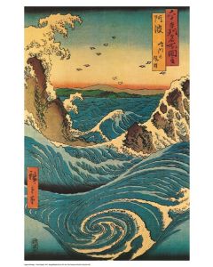 Navarro Rapids by Hiroshige