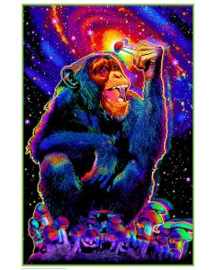 Monkey Mushroom Blacklight (Non Flocked)