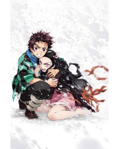 Demon Slayer - Tanjiro & Nekuko - Snow