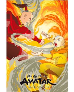 Avatar Last Airbender - Aang vs Zuko