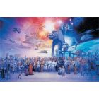 Star Wars - Galaxy 22x34 Poster