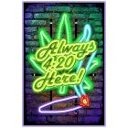 Always 4:20 -  Blacklight (Non Flocked)